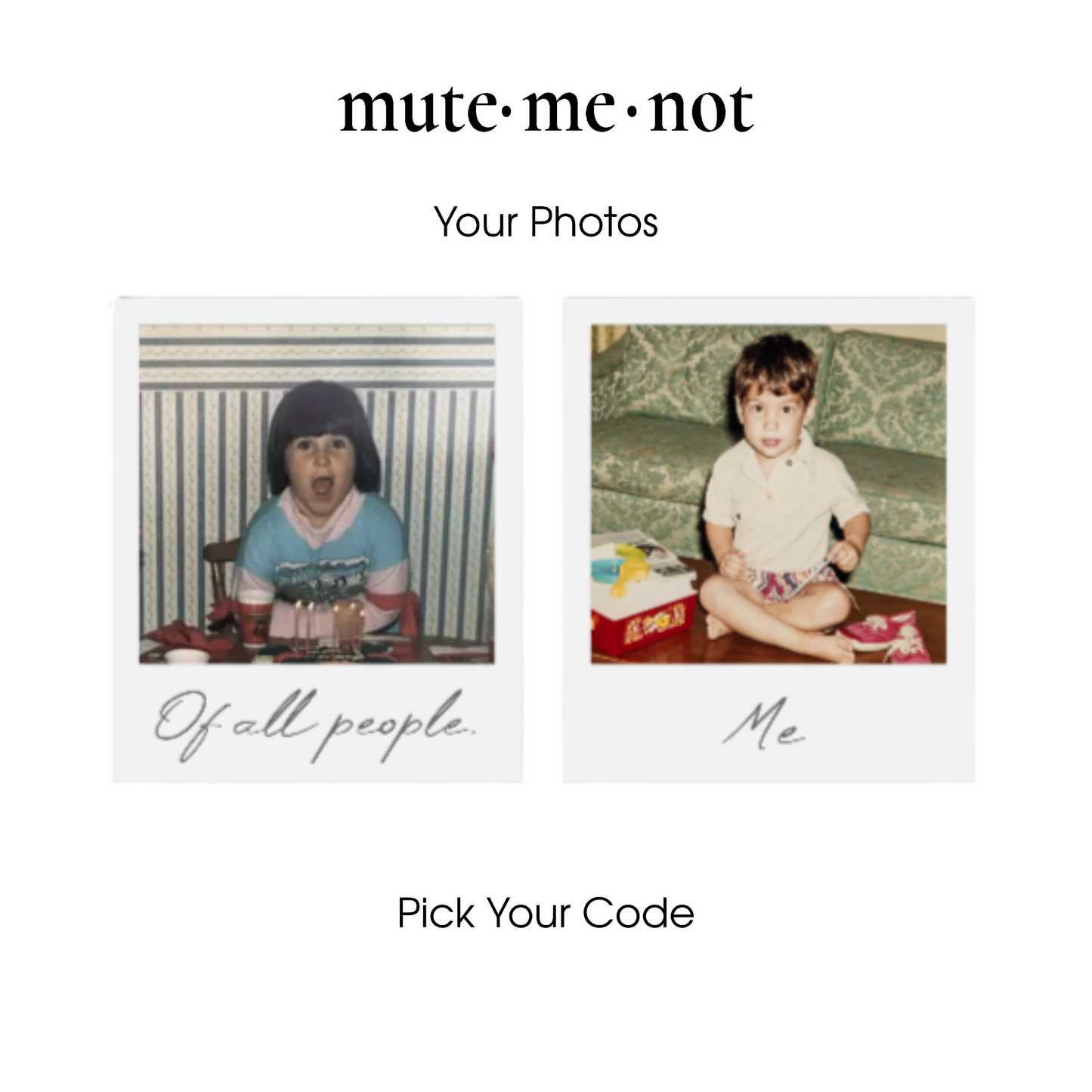 Encrypted Memory Tee (Set of 2) — Ready Codes